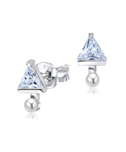 CZ Stud Earring STS-3195